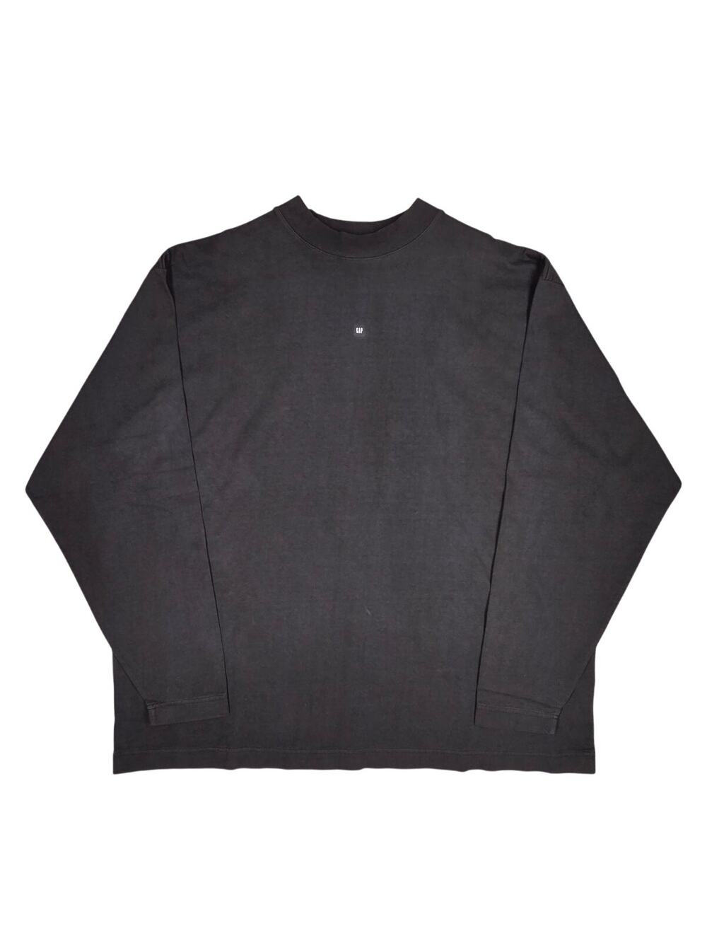 GAP x YZY ENGINEERED BY BALENCIAGA LONG SLEEVE TEE – BLACK – SIZE L – OVERSIZED